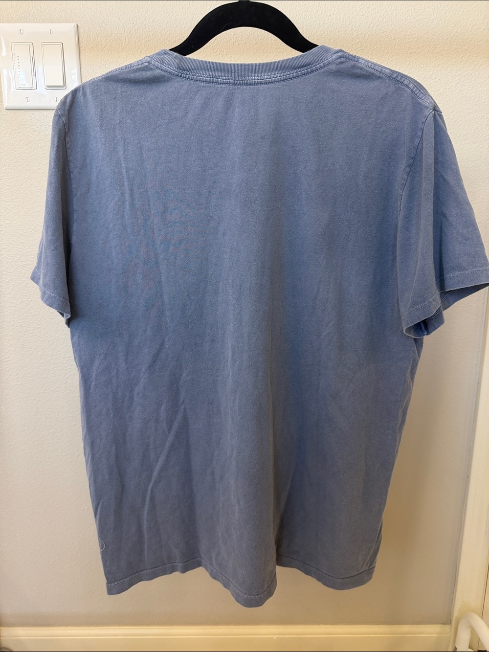 Brandy Melville Soft Faded Blue Crew Tee - Picture 2 of 4